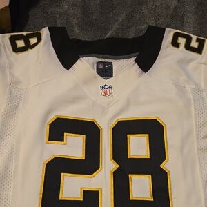 Nike NFL Jersey White with Black and Gold